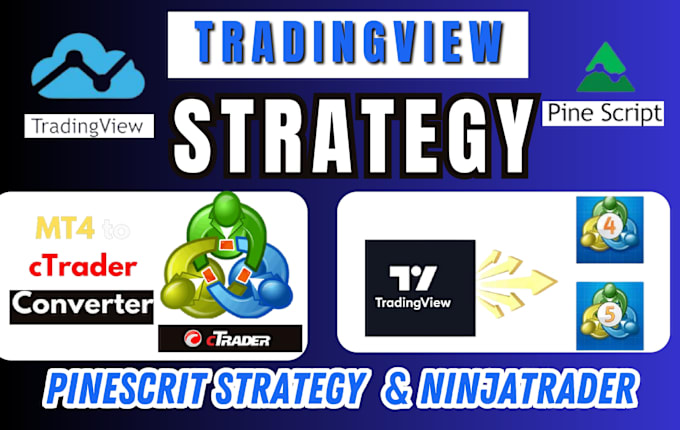 Gig Preview - Develop an automated trading bot for tradingview, ninjatrader, mt5, mt4, ctrader