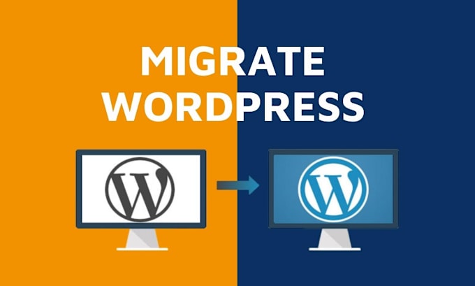 Gig Preview - Backup, migrate and transfer your wordpress website from one host to another