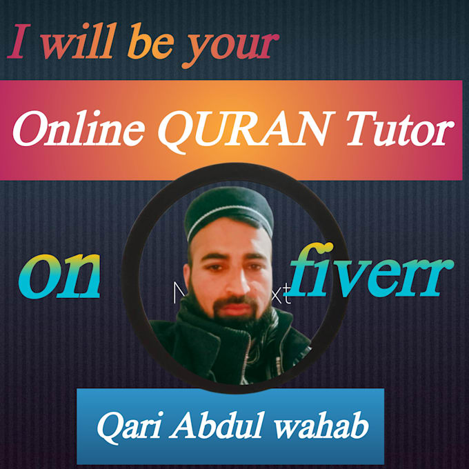 Gig Preview - Be your best online quran with tajweed expert teacher