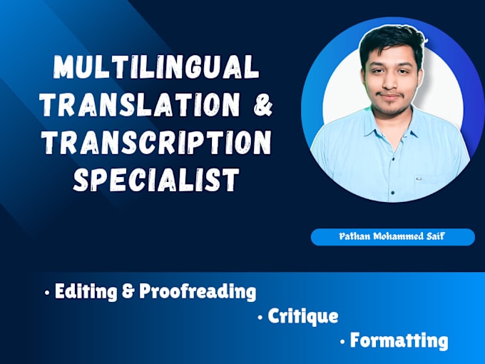 Bestseller - translate, transcribe english to hindi and provide expert language services