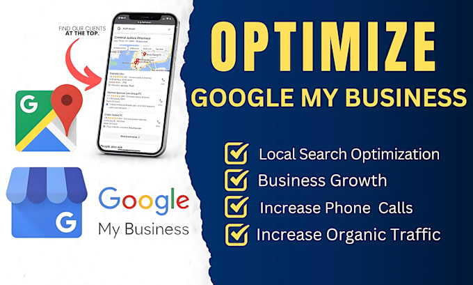 Gig Preview - Optimize google my business page and local SEO to gmb ranking on maps gbp