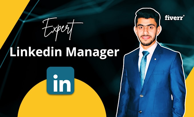 Gig Preview - Be your linkedin manager and content creator