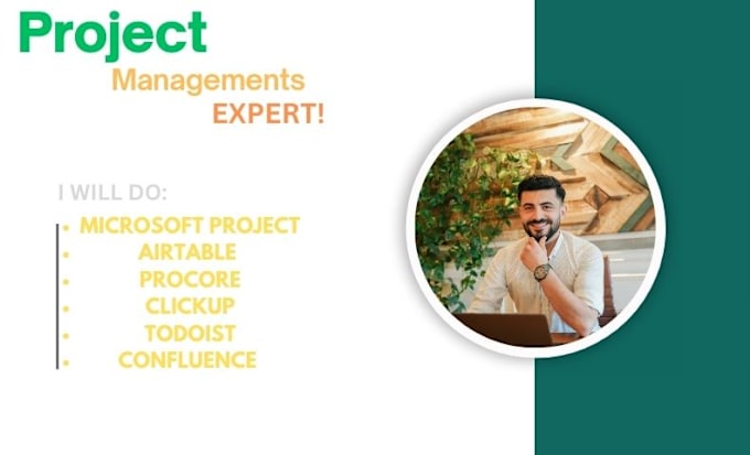 Gig Preview - Do microsoft project, clock shark airtable procore clickup confluence todoist