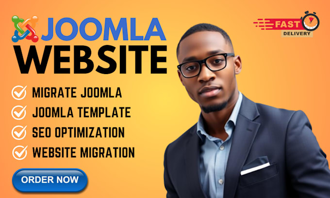 Gig Preview - Design joomla website joomla template build website wordpress website migration