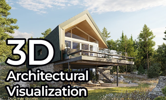 Gig Preview - Do 3d architectural visualizations exterior rendering interior design 3d model