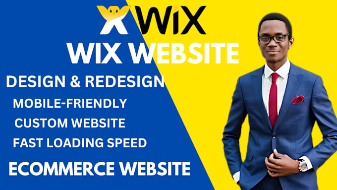 Gig Preview - Expertly design wix website redesign wix website wix landing page wix studio