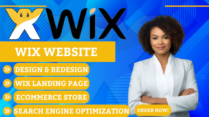 Gig Preview - Do wix website design wix website redesign wix online store wix website