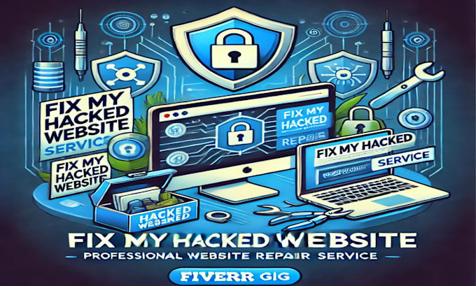 Gig Preview - Repair your hacked and broken websites quickly and securely