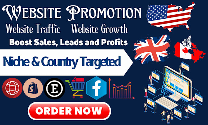 Bestseller - fast organic USA,UK website traffic promotion with advanced methods to get sales