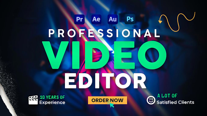 Gig Preview - Do professional video editing within 24 hours