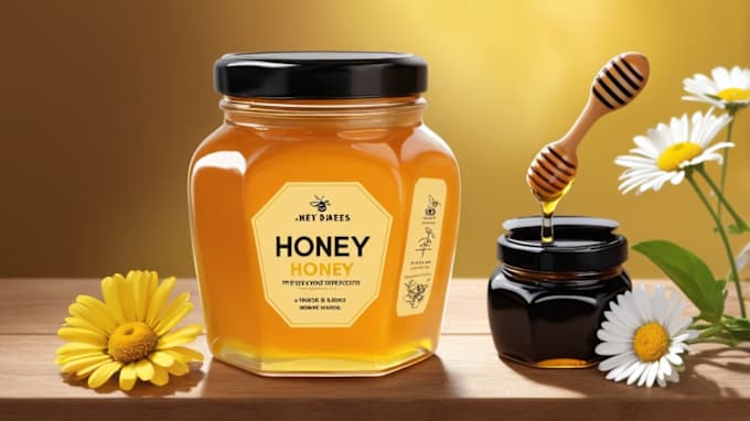 Gig Preview - Design stunning honey, tin, juice, and food labels for your products