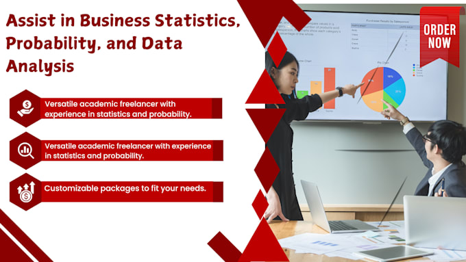 Gig Preview - Assist in business statistics, probability and data analysis