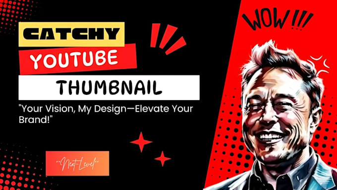 Gig Preview - Design custom youtube thumbnails to skyrocket your views