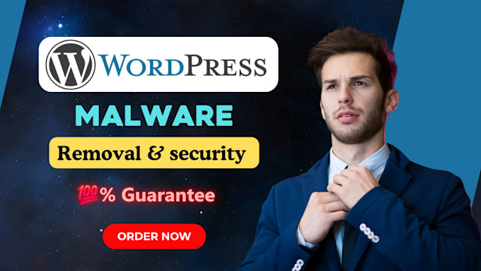 Gig Preview - Get wordpress website malware removal, security and clean virus very fast fast