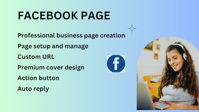 Gig Preview - Create and set up professional facebook page