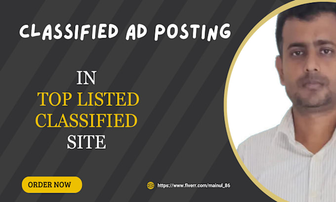 Gig Preview - Post top classified ads posting site