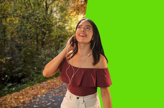 Gig Preview - Remove video background and green screen to change