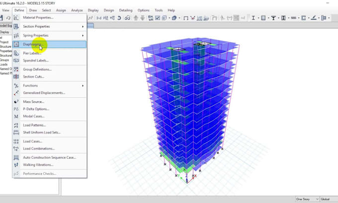 Gig Preview - Do structural design and analysis with etabs, sap2000, safe