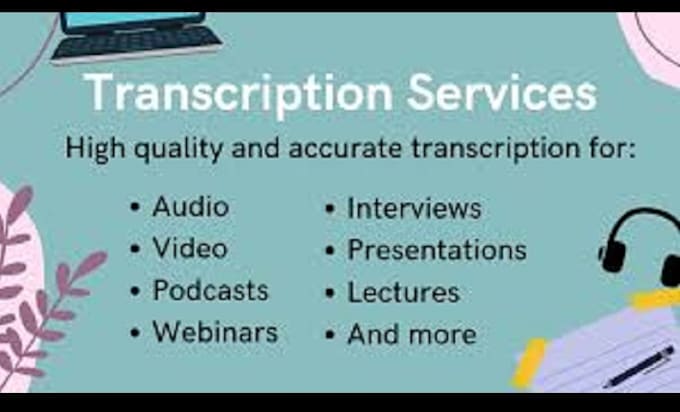 Bestseller - provide accurate and timely transcription for audio and video files