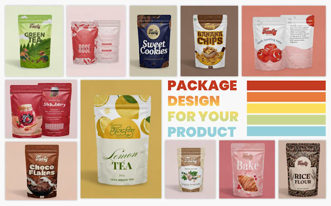 Gig Preview - Design professional product label or packaging design