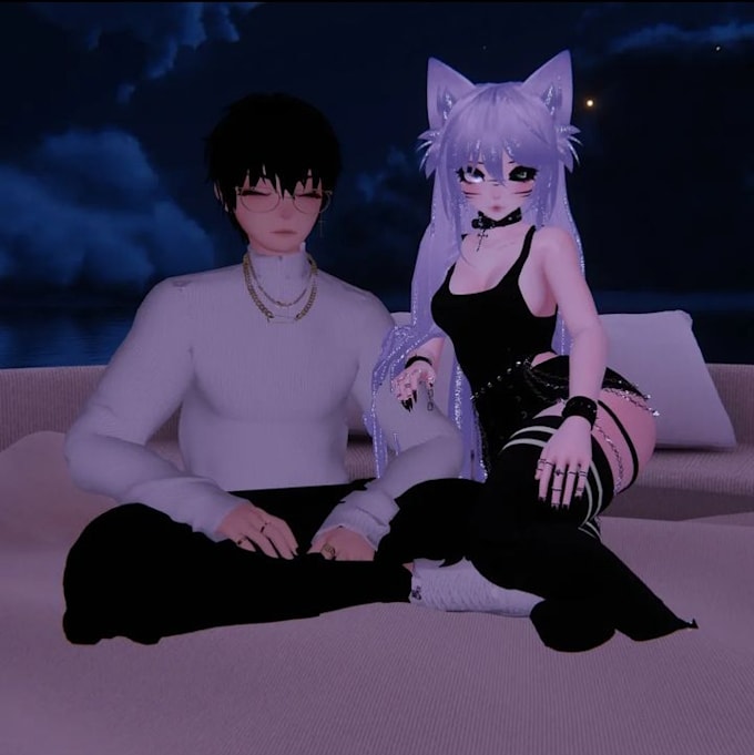 Gig Preview - Model vrc avatar, vr character, furry avatar, vtuber, 3d modeling, vrchat avatar