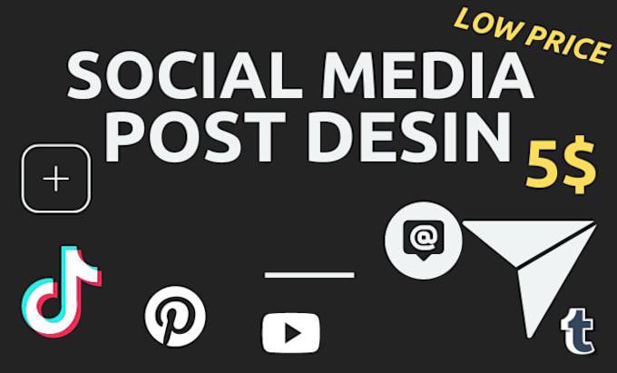 Gig Preview - Design professional social media posts for you