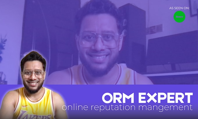 Gig Preview - Be your online reputation management expert