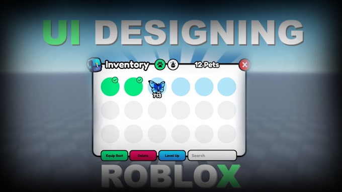 Gig Preview - Create any roblox UI you want