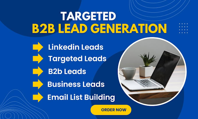 Gig Preview - Do qualified b2b lead generation and targeted linkedin leads