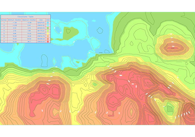 Gig Preview - Create 3d contour lines with civil 3d