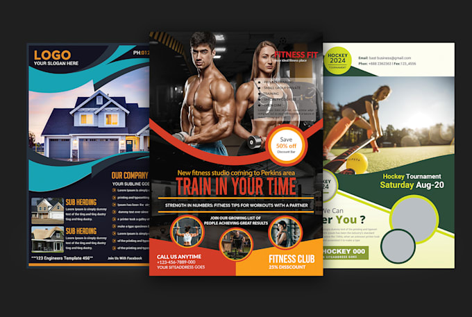 Gig Preview - Design modern business flyer and brochure design