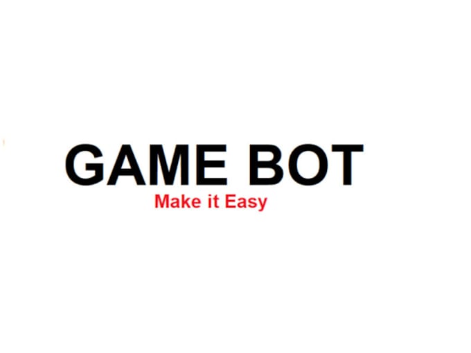 Gig Preview - Computer vision based bot for games apps or web