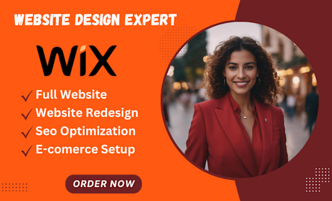 Gig Preview - Do wix website design wix website redesign wix website wix studio wix redesign