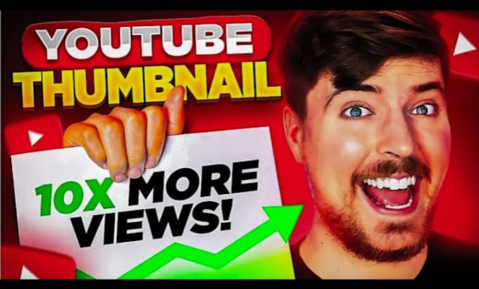 Gig Preview - Do youtube thumbnail design that drives a high CTR