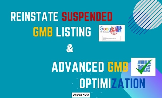 Gig Preview - Reinstate suspended google my business profile listing gmb reinstate local seo