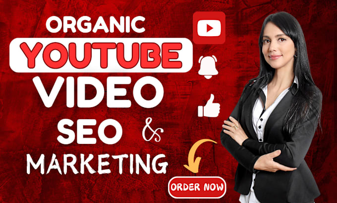 Gig Preview - Do youtube video SEO organically for channel growth