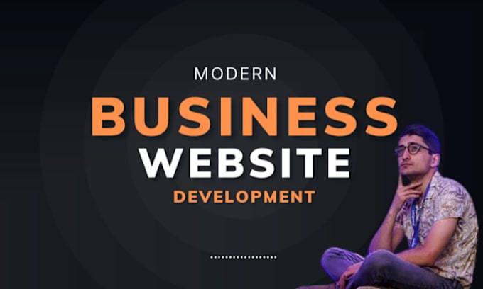 Gig Preview - Design and develop clean and responsive modern business website