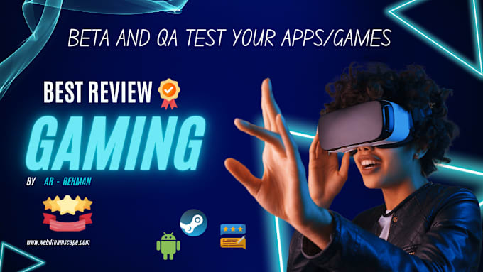 Gig Preview - Qa test and review your apps games and websites providing expert feedback