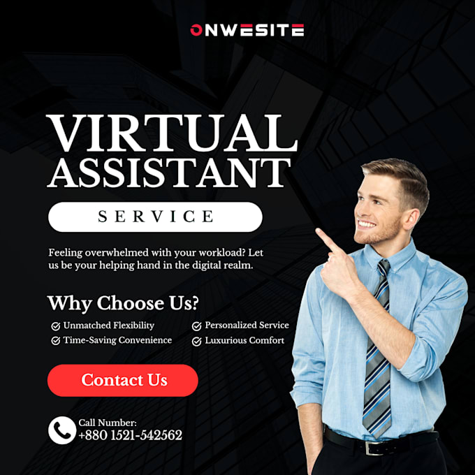 Gig Preview - Your personal administrative virtual assistant