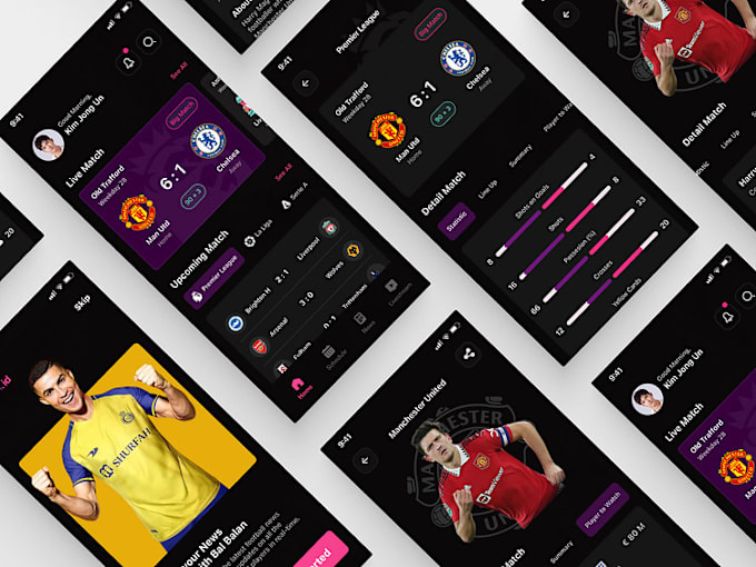 Gig Preview - Develop fantasy sport app, fantasy website, tournament app