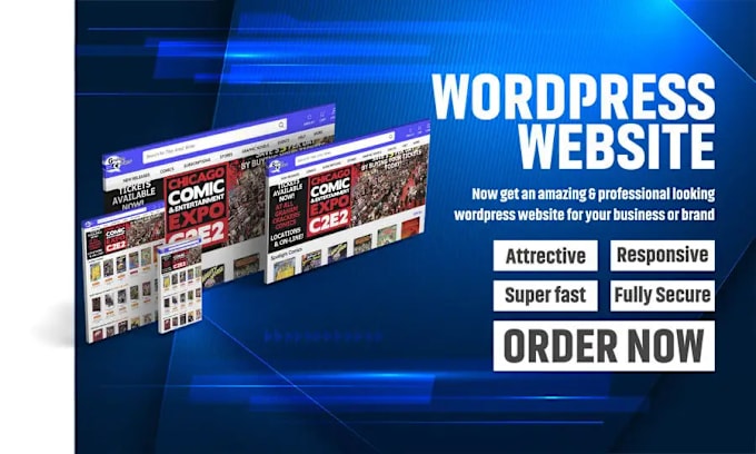 Bestseller - create responsive wordpress website design or blog