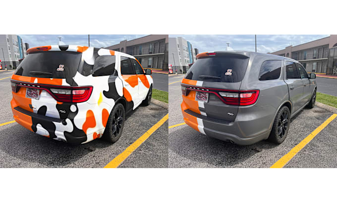 Gig Preview - Wrap your cars or any vehicles you want in photoshop