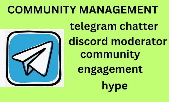 Gig Preview - Interact, hype, chat and active in your telegram group, discord or community