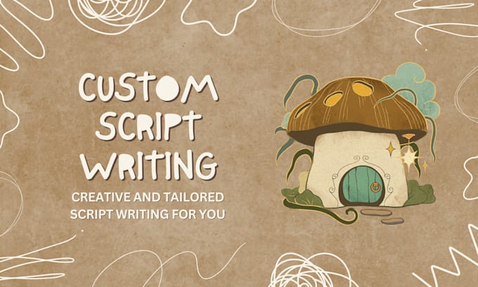 Bestseller - write a professional and creative script for your project