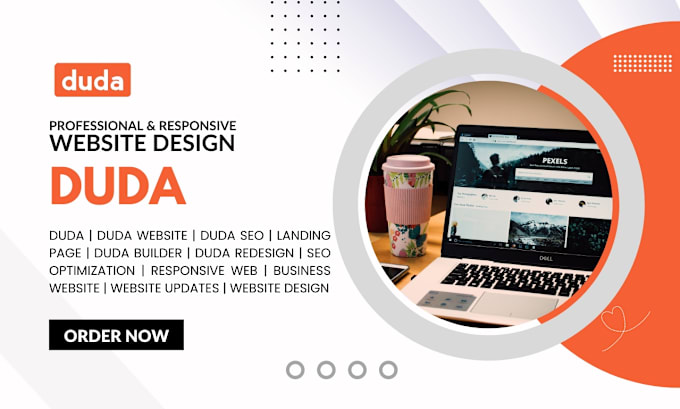 Gig Preview - Build revamp clone modern duda website redesign duda website design landing page