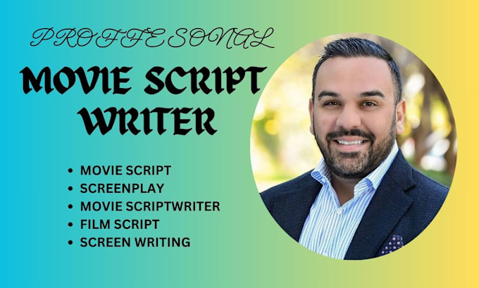 Gig Preview - Write movie scriptwriter, screenplay, screenwriting, movie recap, tv series