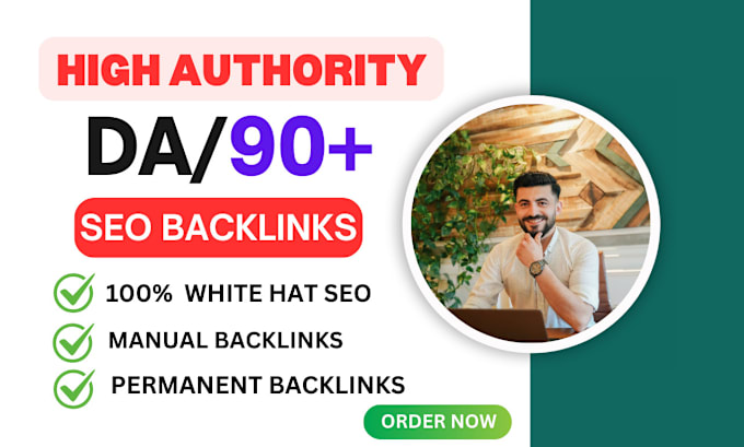 Gig Preview - Provide high authority SEO link building for your website