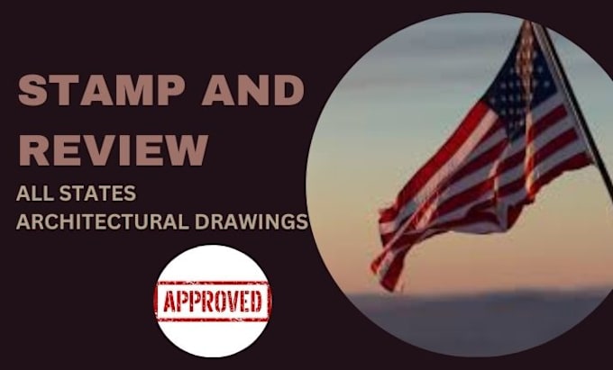 Gig Preview - Review, stamp and sign your USA city permit architectural drawings