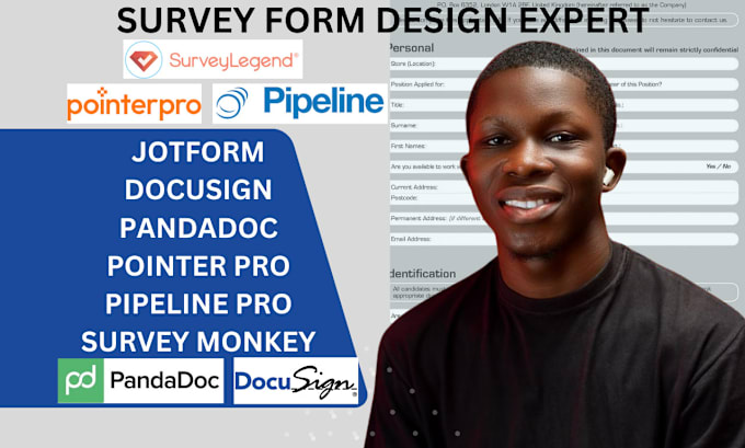 Gig Preview - Do jotform docusign pandadoc pointer pro pipeline pro survey monkey