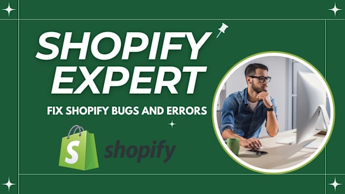 Gig Preview - Do shopify bug fixing, store customization, troubleshooting custom liquid code